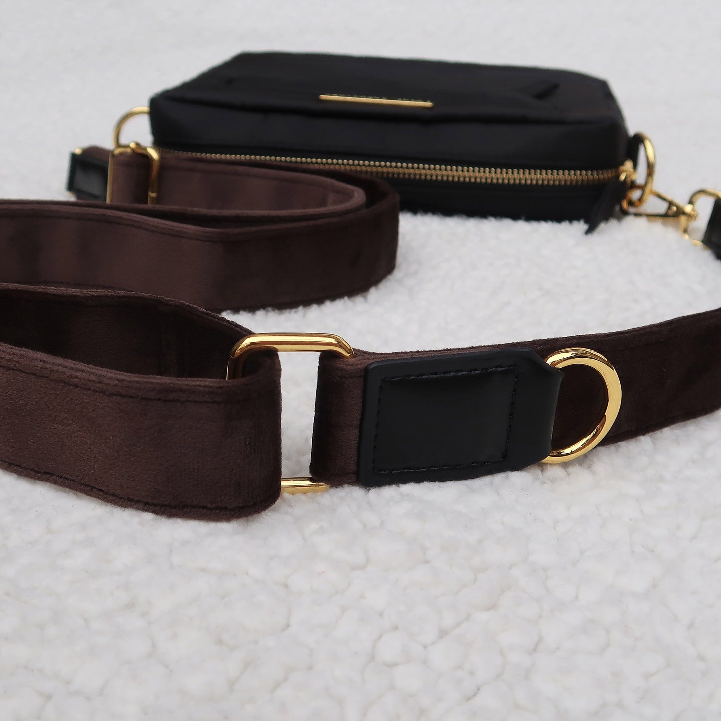 Loyal Treasures Velvet Bag Strap