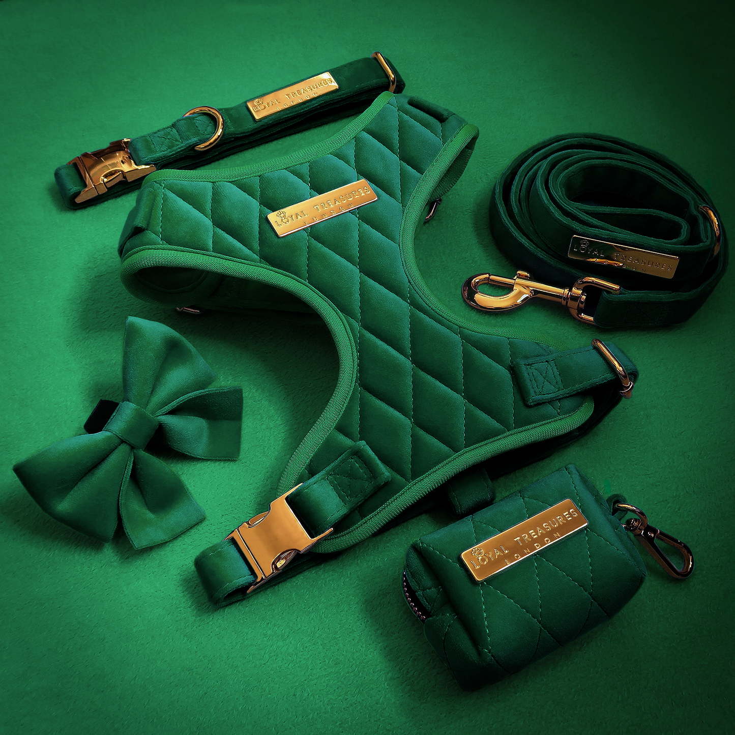 Emerald Quartz Velvet - Build Your Own Harness Bundle