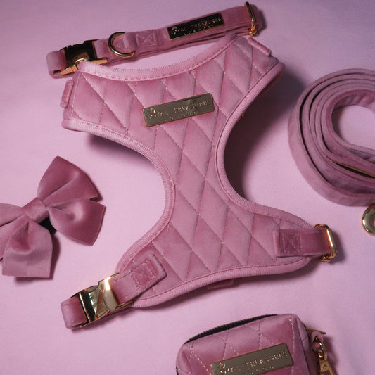 Pretty in Pink Velvet - Build Your Own Harness Bundle