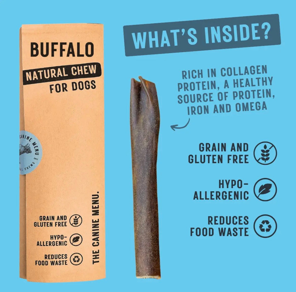 The Canine Menu - Natural Chews