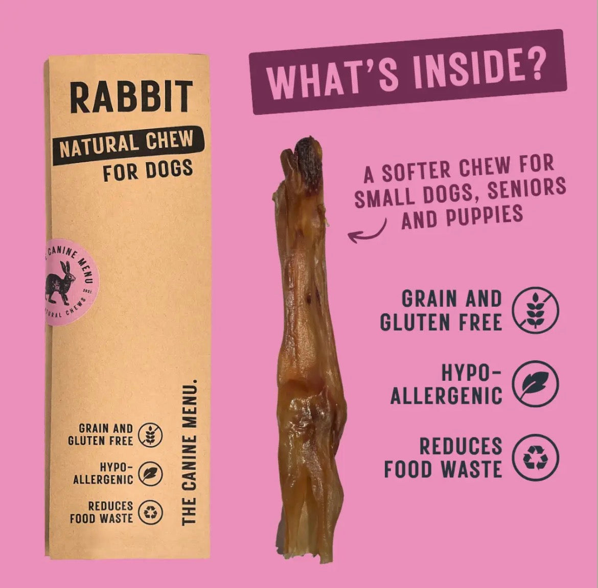 The Canine Menu - Natural Chews