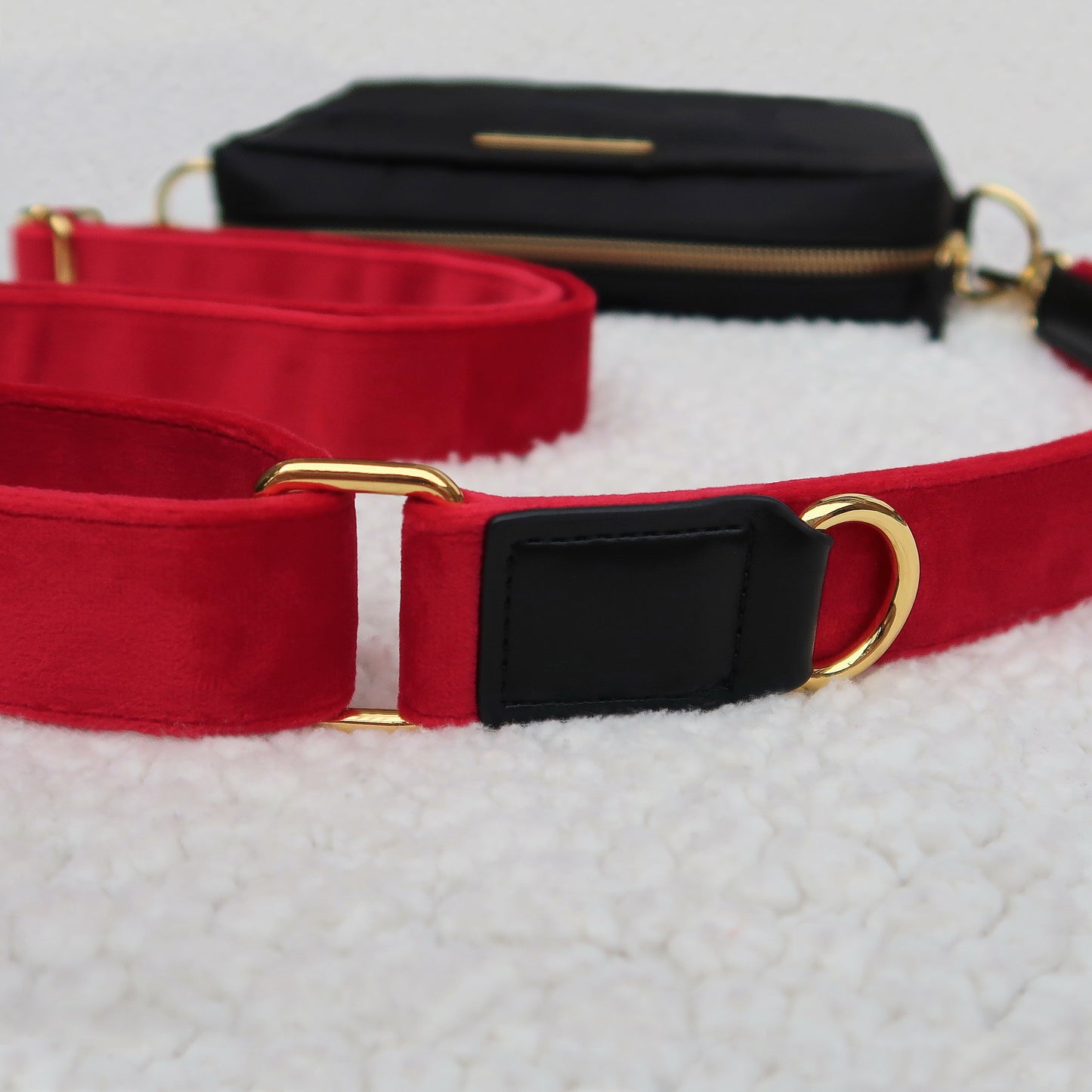 Loyal Treasures Velvet Bag Strap